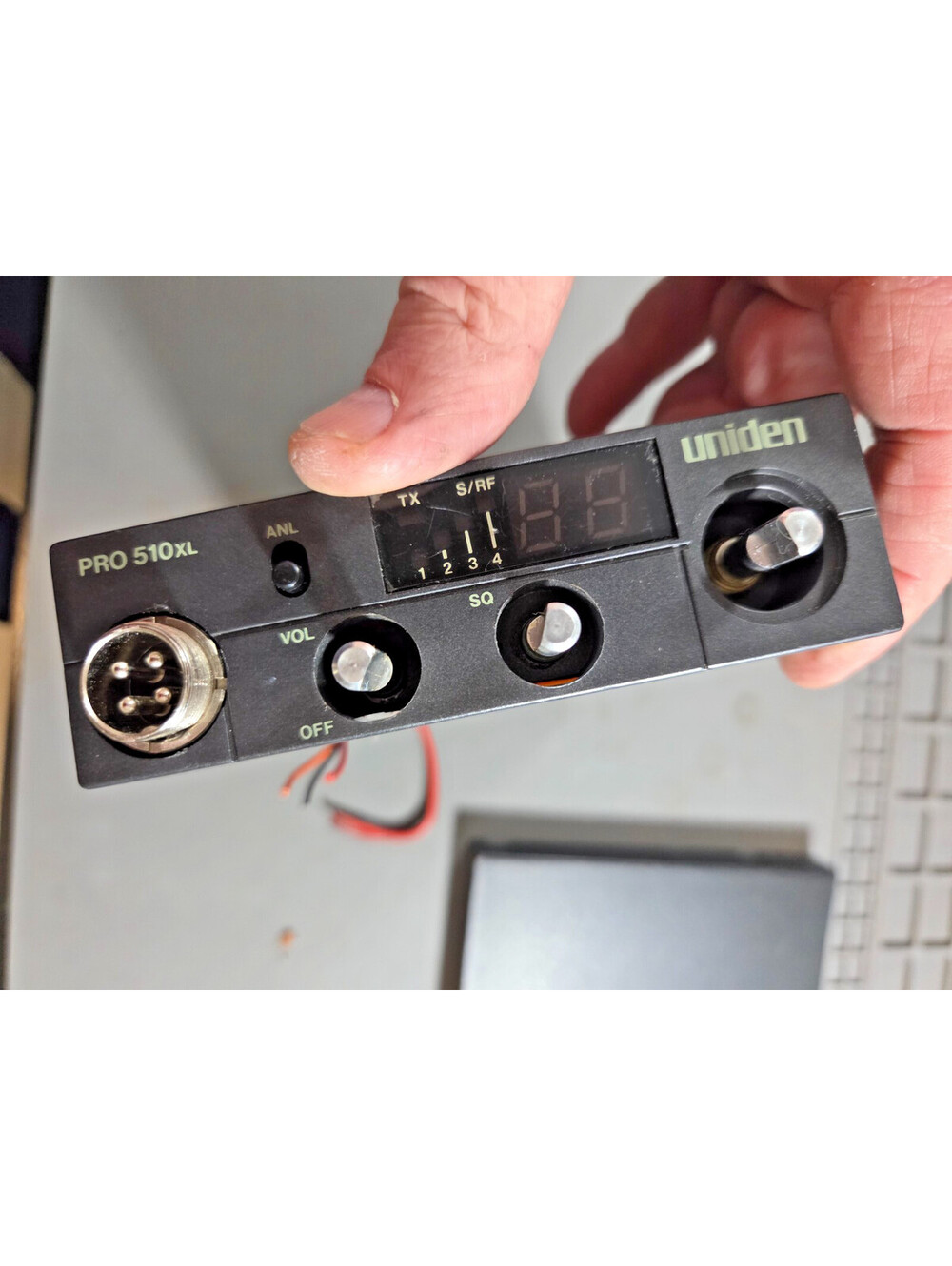 FACEPLATE FOR UNIDEN PRO 510XL MOBILE CB RADIO